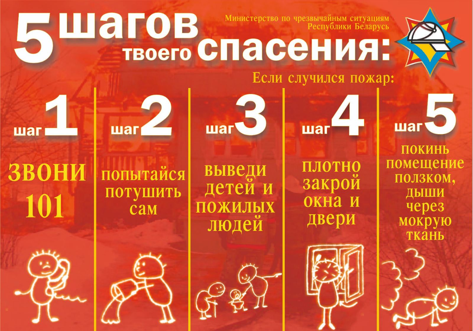 МЧС предупреждает! - Новости учреждения - Детский сад №66 г. Гродно